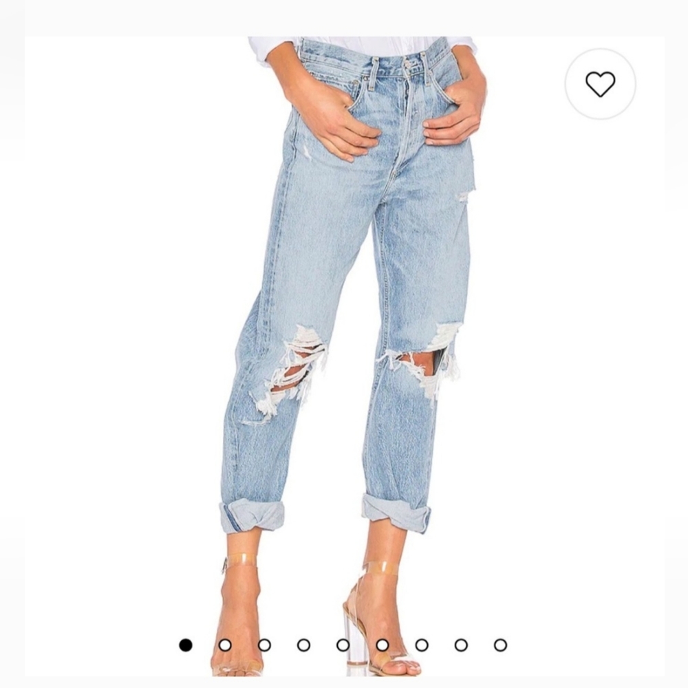 Agolde 90s fit midrise loose fit jeans